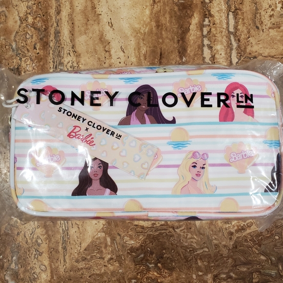 NWT SCL STONEY CLOVER LANE X MALIBU BARBIE POUCH - Picture 3 of 3